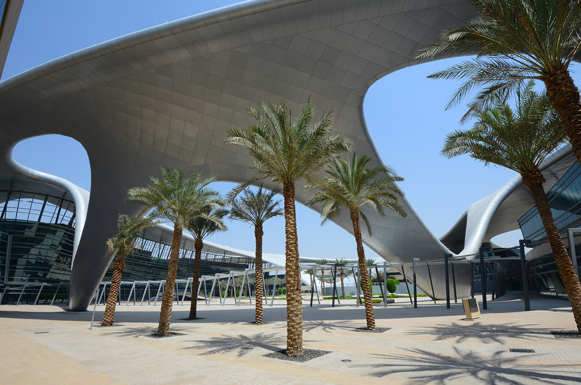 New building of Zayed University Abu Dhabi