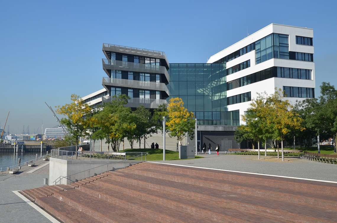 New building, HafenCity University Hamburg